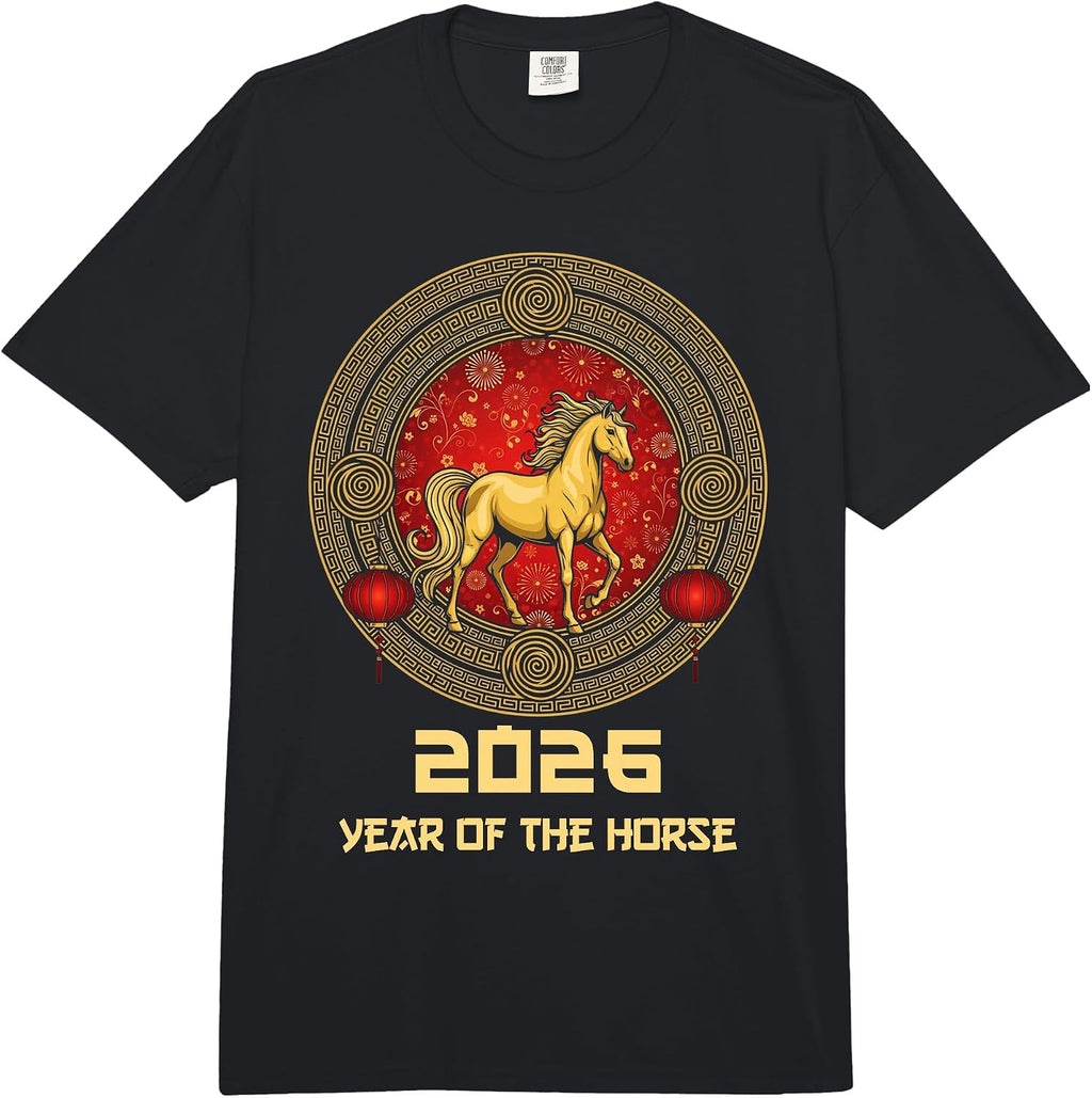 Happy Chinese Lunar New Year Horse 2026 Merch