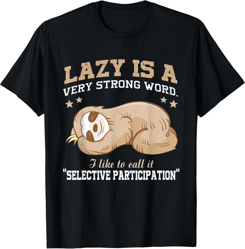 Sloth Lover Gift T-Shirt for men woman