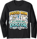 Proud Mom Of A New Doctor Graduation Mother Merch