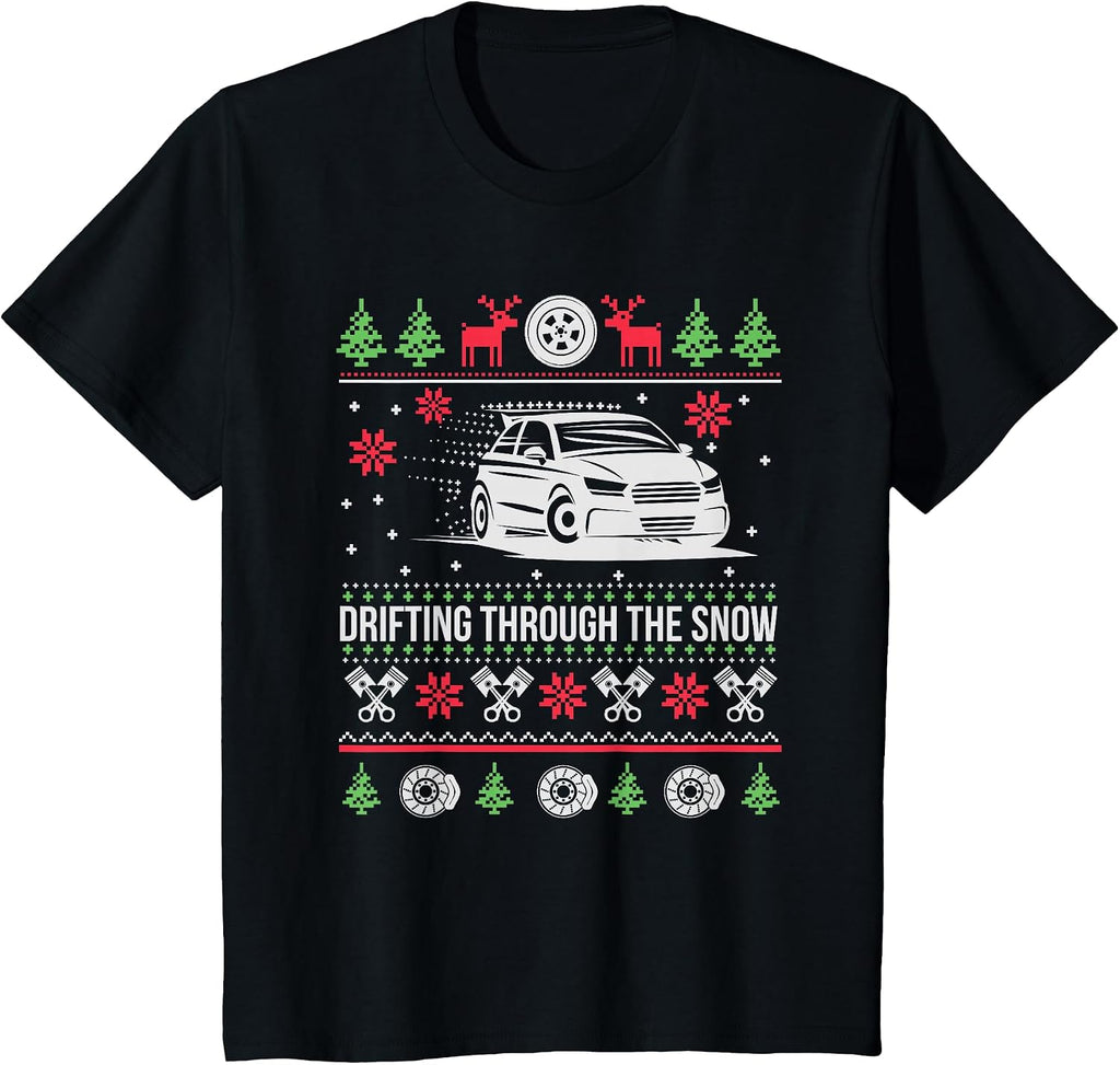 Snow Drifting Car Lover Merch