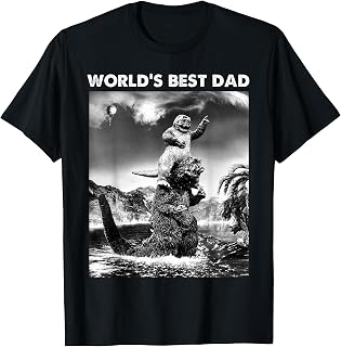 World's Best Dad Dadzilla Monsters Fathers Day Men Gift Tee T-Shirt