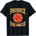 Phoenix Fire Dept. Fire And Rescue Vintage Merch