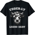 Funny cow cowgirls farmer western country designs