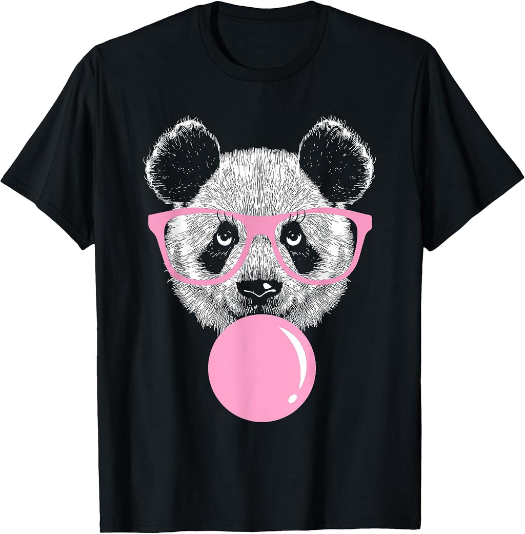 Funny Panda Tee For Men Girl Women Kids Apparel