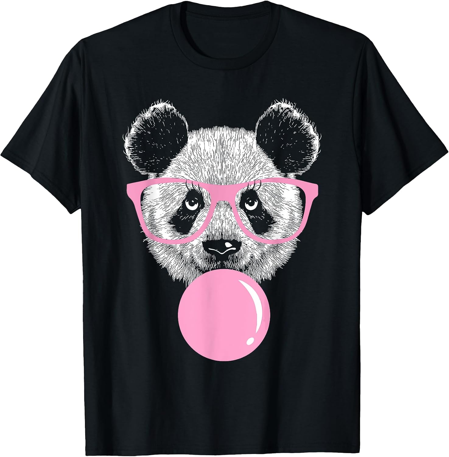Funny Panda Tee For Men Girl Women Kids Apparel