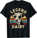 Funny Cow Legend Dairy Farmer Cow