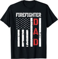 Firefighter Dad Shirt Gifts for first time dads