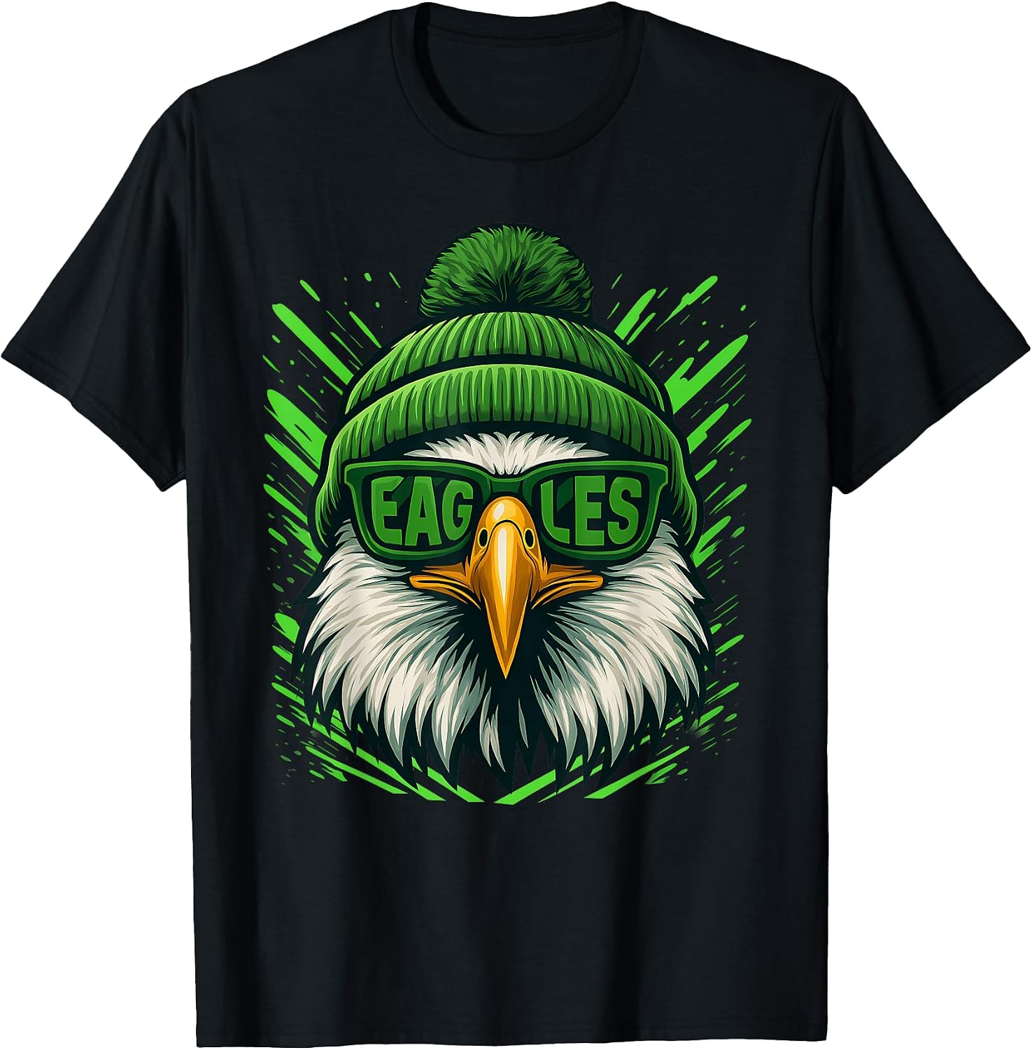 Eagle With Sunglasses Tee Shirts for Men Women Kid