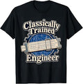 Classically Trained Engineer Slide Rule T-Shirt