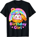 8th Birthday Girl Dumpling Kawaii Pastel Anime 8 Year Old T-Shirt