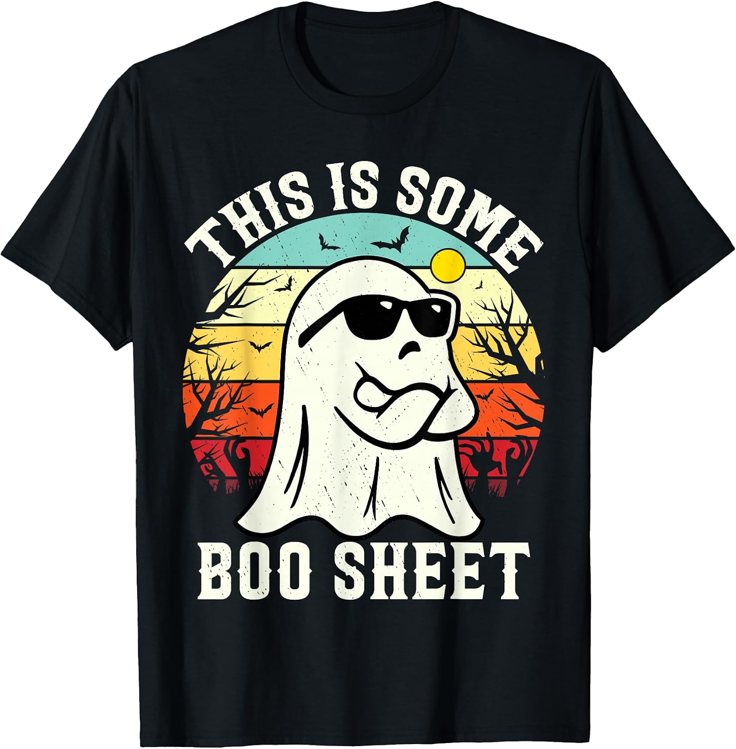 This Is Some Boo Sheet Ghost Halloween Vintage