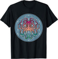 Octopus Flower of Life clothes for women and men.