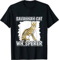 Funny Savannah Cat Merch Women Men & Kids