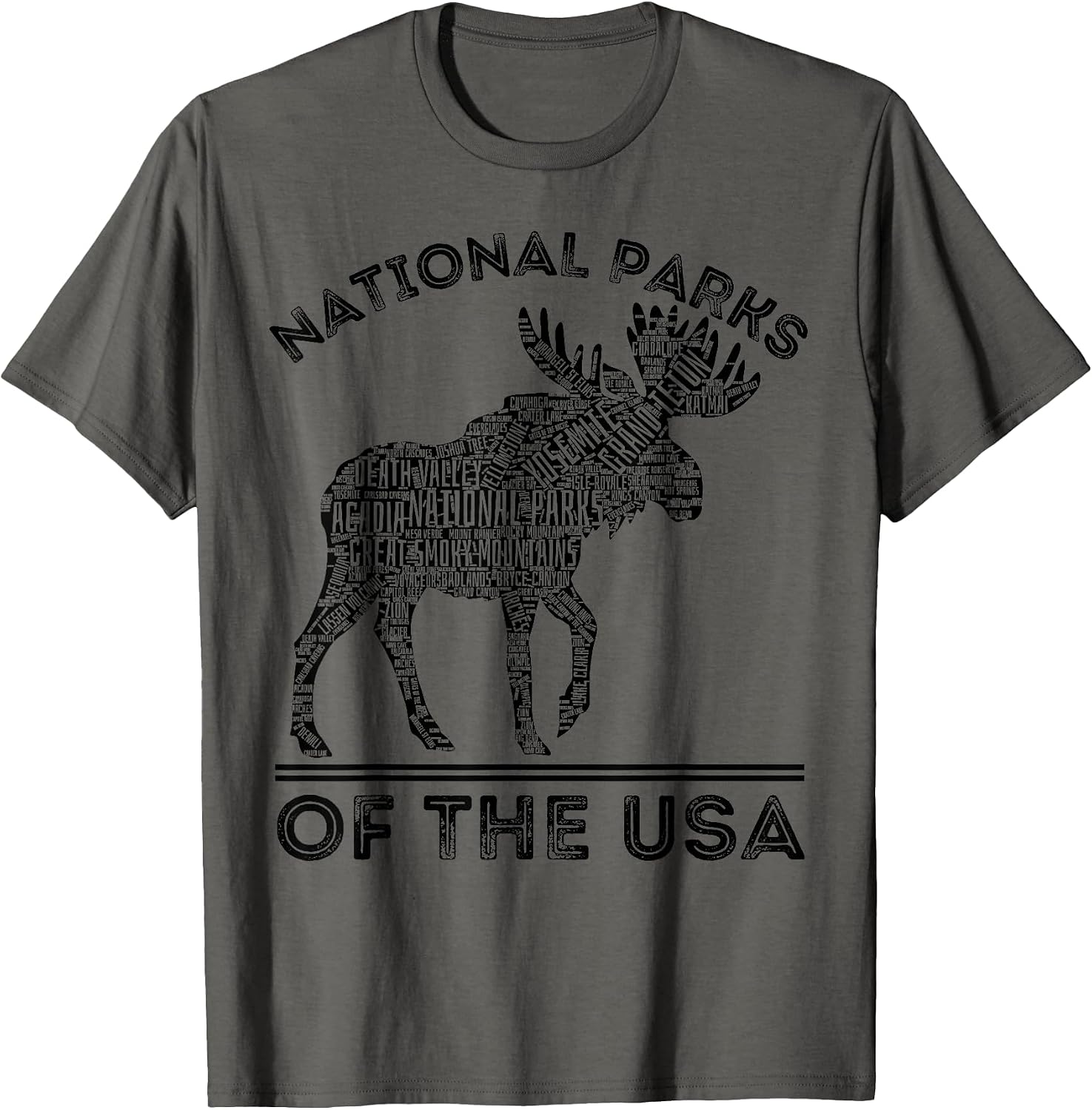 National Parks Travel USA Outdoor Hiking Vintage