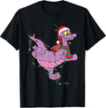 Cute Dragon Figment Lights Christmas Santa Animal
