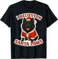 I Believe In Santa Paws Schipperke Dog Merch
