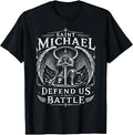 Saint Michael The Archangel Warrior Protector of God Angel T-Shirt