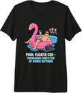 Office Humor Pool Floatie Boss CEO Lazy
