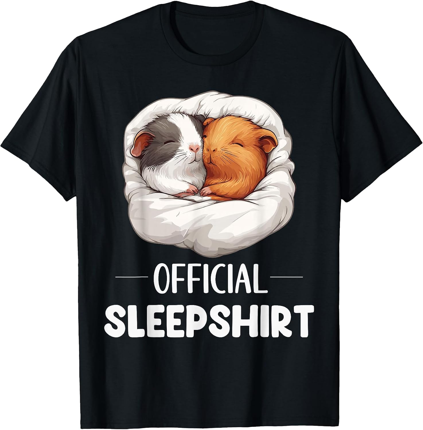 Cute Sleeping Guinea Pigs Pajama