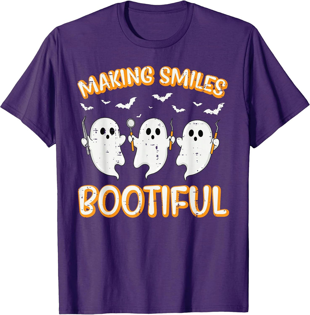 Halloween Shirts For Women Men Kids Boys Girls