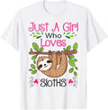 Funny Sloth Lover Women Birthday Sloth Gifts