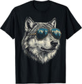 Funny Wolf Graphic Apparel Men Women Boys