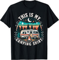 Camper Hiking Nature This Is My Camping Shirt