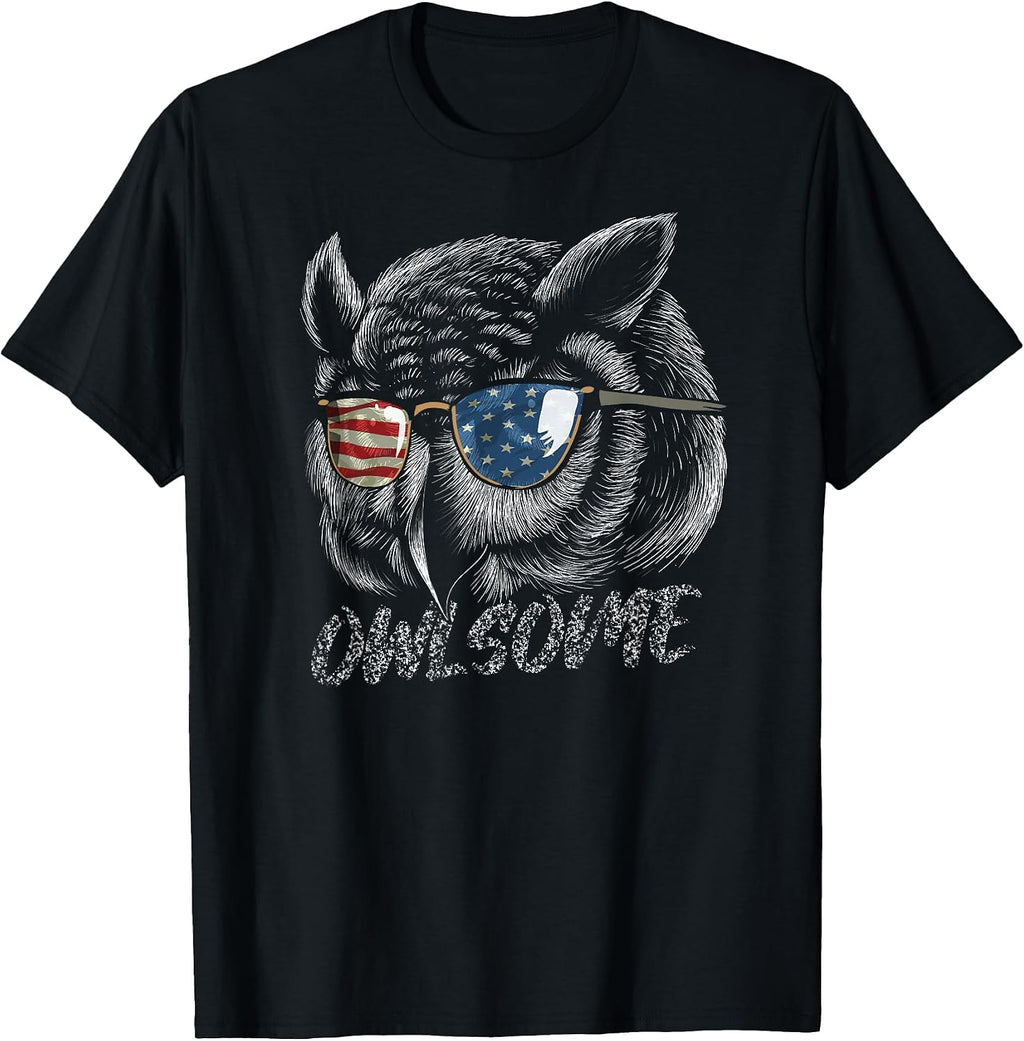 Funny Patriotic Gift For Owl Lovers