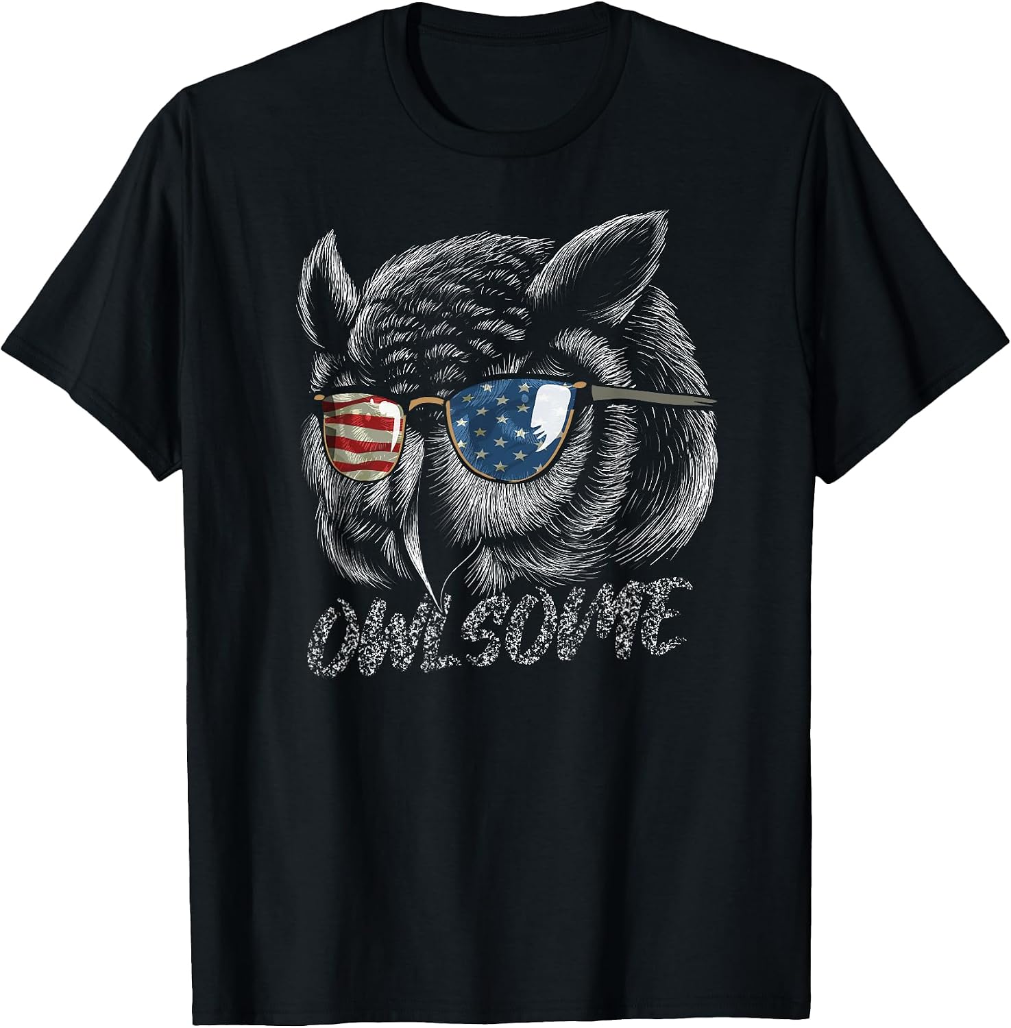 Funny Patriotic Gift For Owl Lovers