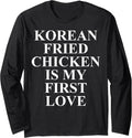 Cool Korean Fried Chicken Humor Quote Merch