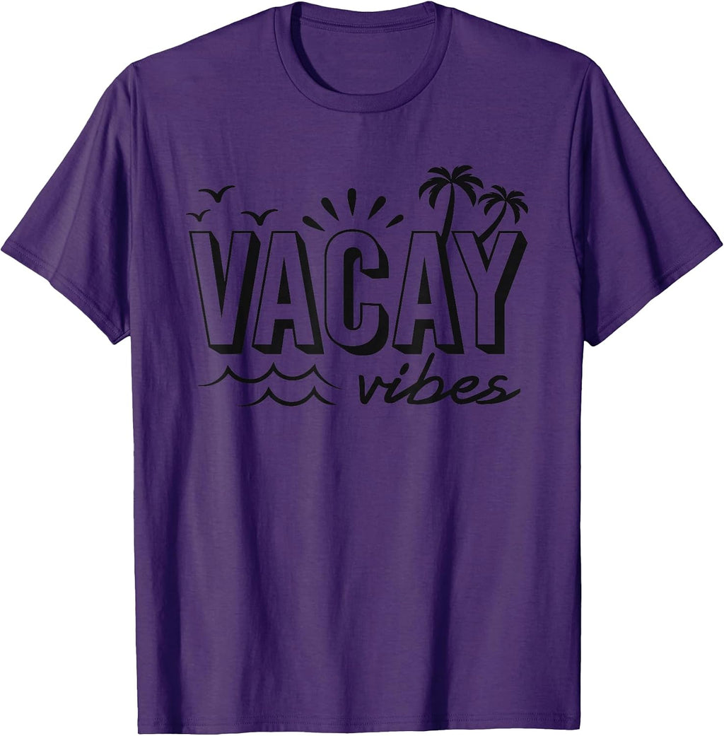 Beach Summer Vacay Vibes Vacation Tee