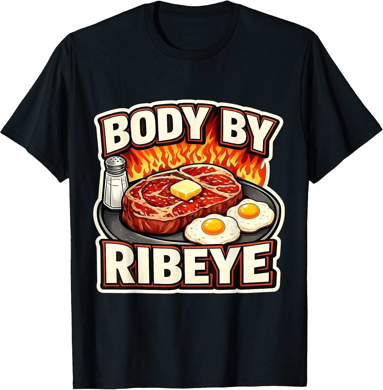 Body By Ribeye Carnivore Diet Keto Ketogenic Merch