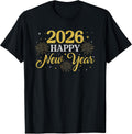 Happy New Year 2026 New Years Eve Party Shirts