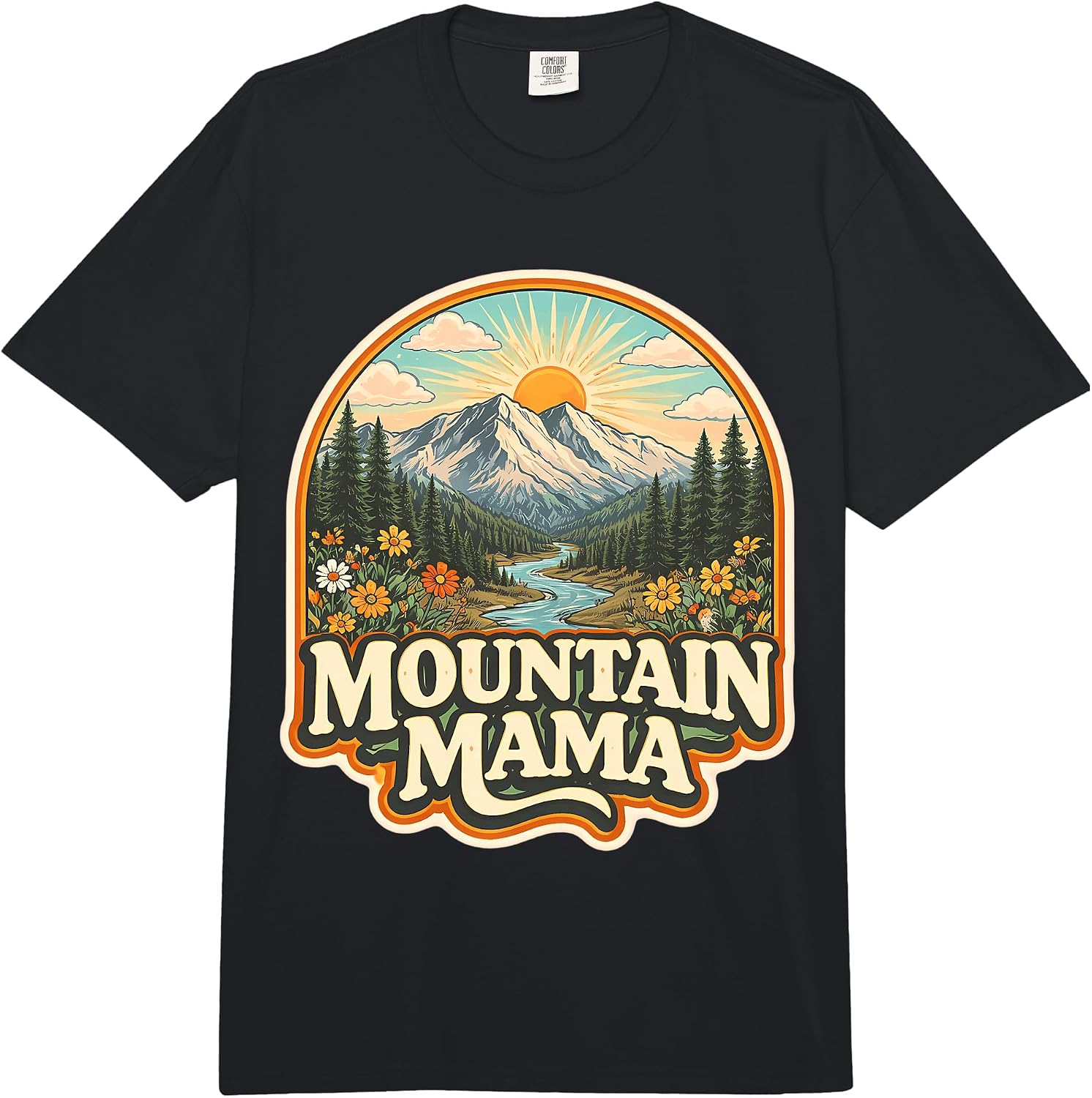Mountain Mama Mother's Day Hiking Hiker Hike Merch