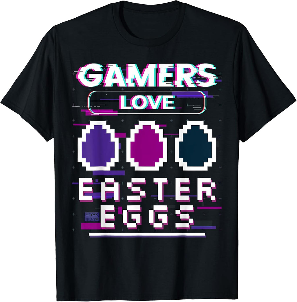 PIXELATED GAMERS LOVE EASTER EGGS HUNT VIDEO GAMER