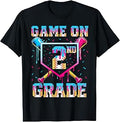 Game On 2nd Grade Second Drip Baseball First Day 1st Day Boy T-Shirt