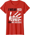 I Wear Red For My Sisters Indigenous By Merch