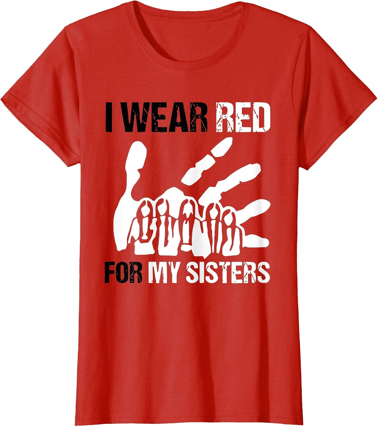 I Wear Red For My Sisters Indigenous By Merch