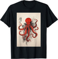 Gyotaku Octopus Japanese Art Design Ideas