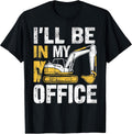 Funny Excavator Apparel for Construction Vehicle Lovers T-Shirt