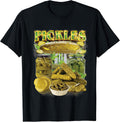 Funny Pickles Bootleg Rap 90s Vintage National Pickle Day T-Shirt