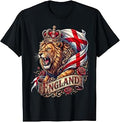 England Soccer Fan Football English Match Day Pride T-Shirt