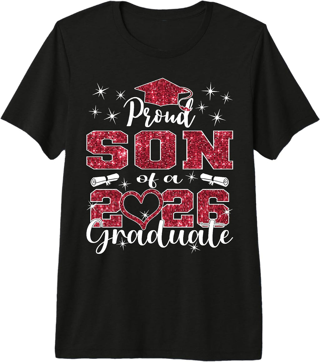 Graduation Class 2026 Graduate Proud Family Red Fo
