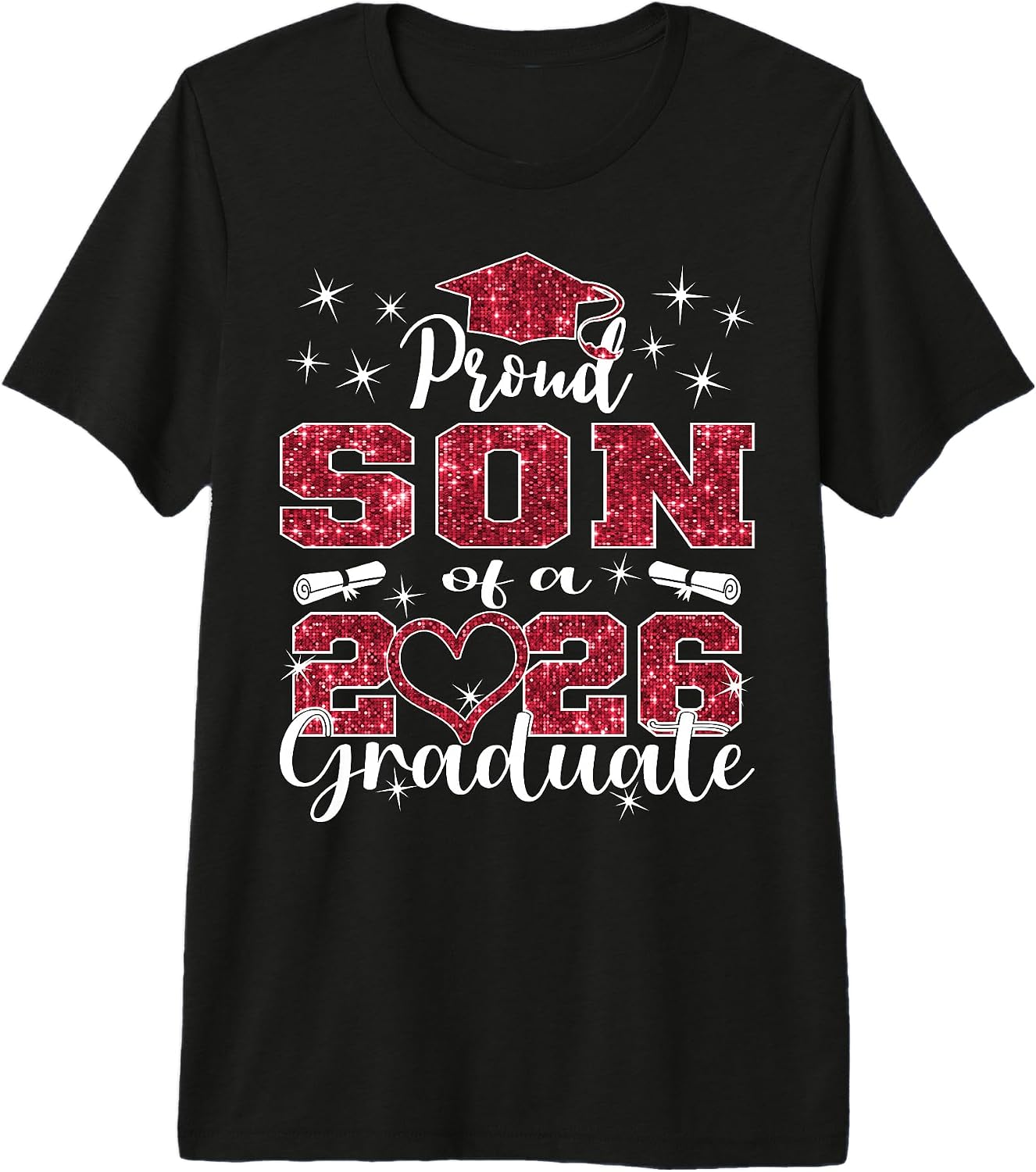 Graduation Class 2026 Graduate Proud Family Red Fo