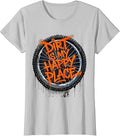 Dirt Is My Happy Place MTB Graphic Design T-Shirt