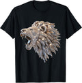 3D Lion African Abstract