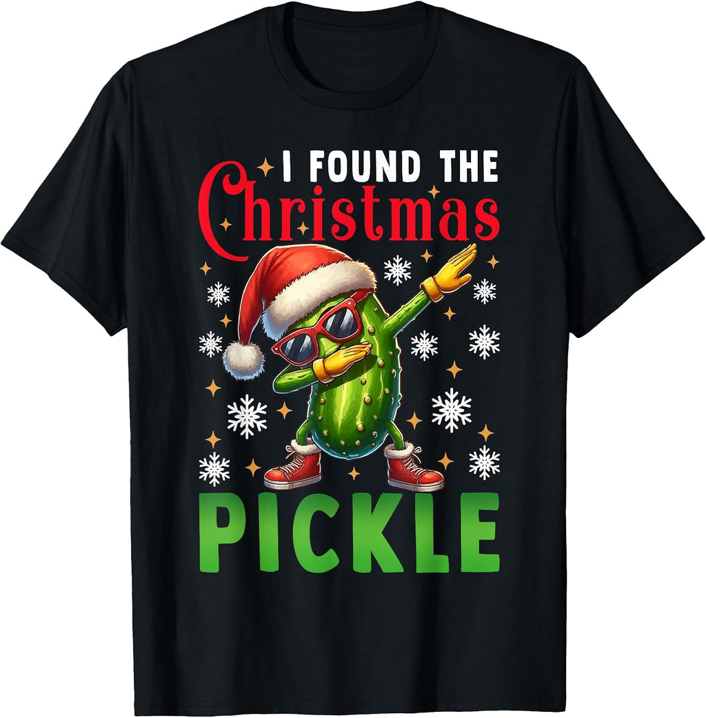 Pickle Santa Hat Christmas Pajamas