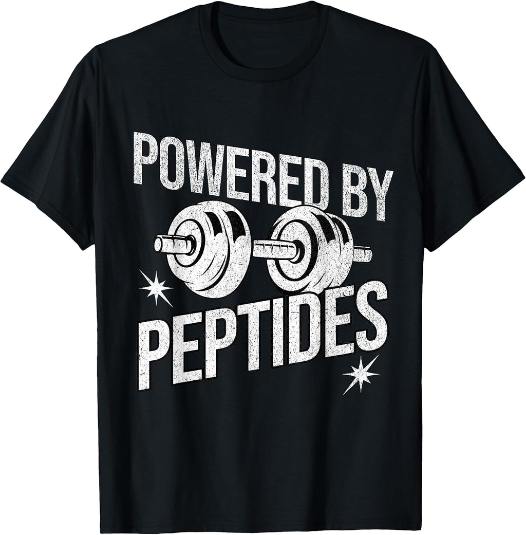Peptide Gym Weightlifting Body Building Shirts