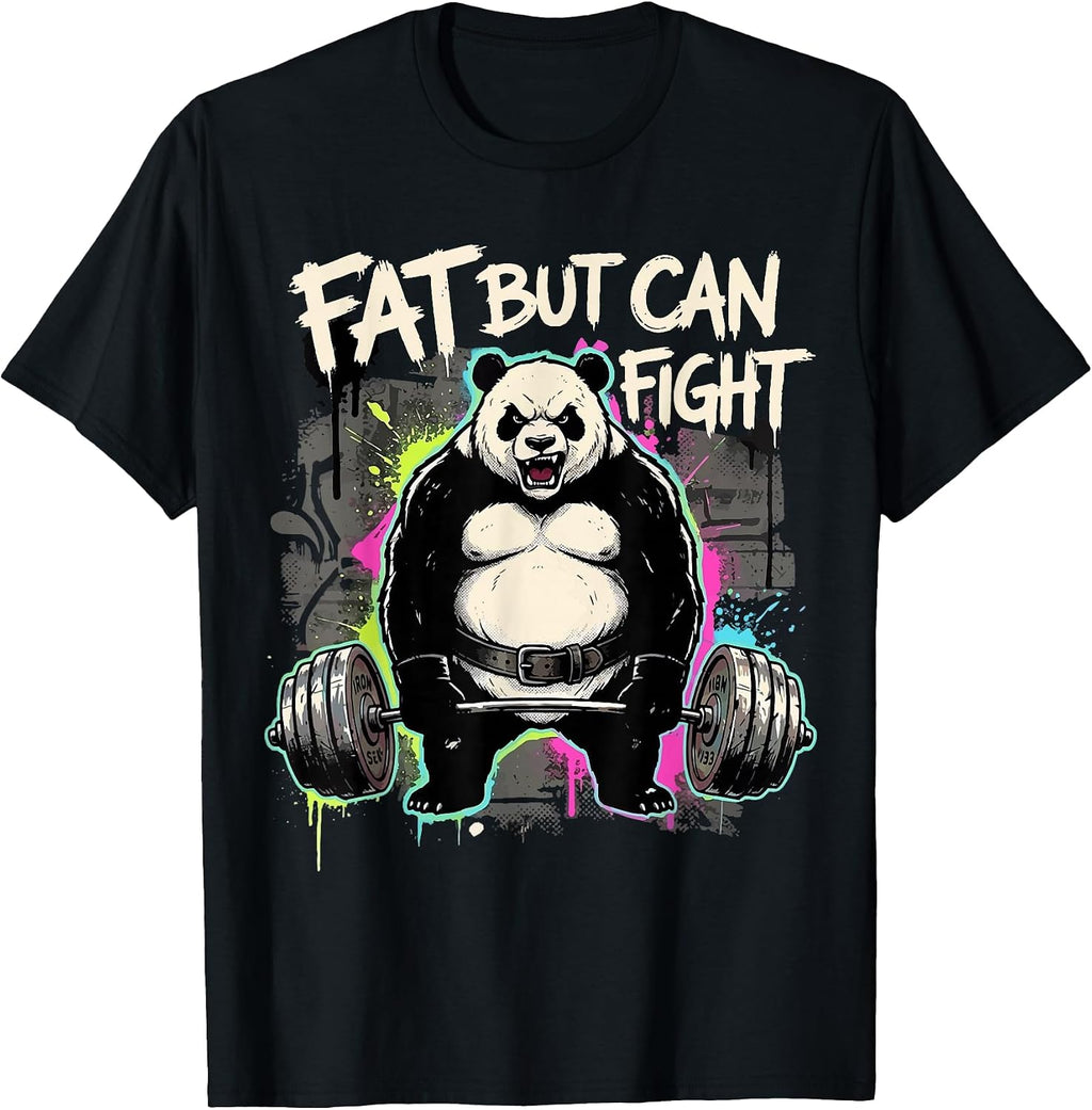 Gym Weightlifting Powerlifter Bodybuilder Panda
