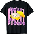 Funny Striped You're A Dumpling Cute Dumpling Kids Girls T-Shirt